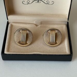 Elegant Gold Cufflinks